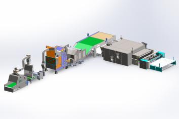 HJ-Polyester Dolgu Üretim Hattı