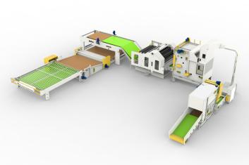 HJBR-1230*1850 Yorgan Üretim Hattı