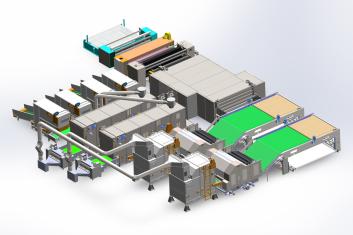 HJ-Imitation İpek Pamuk Üretim Hattı