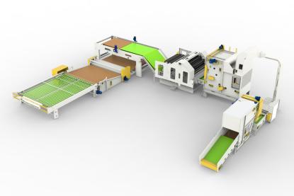 HJBR-1230*1850 Yorgan Üretim Hattı